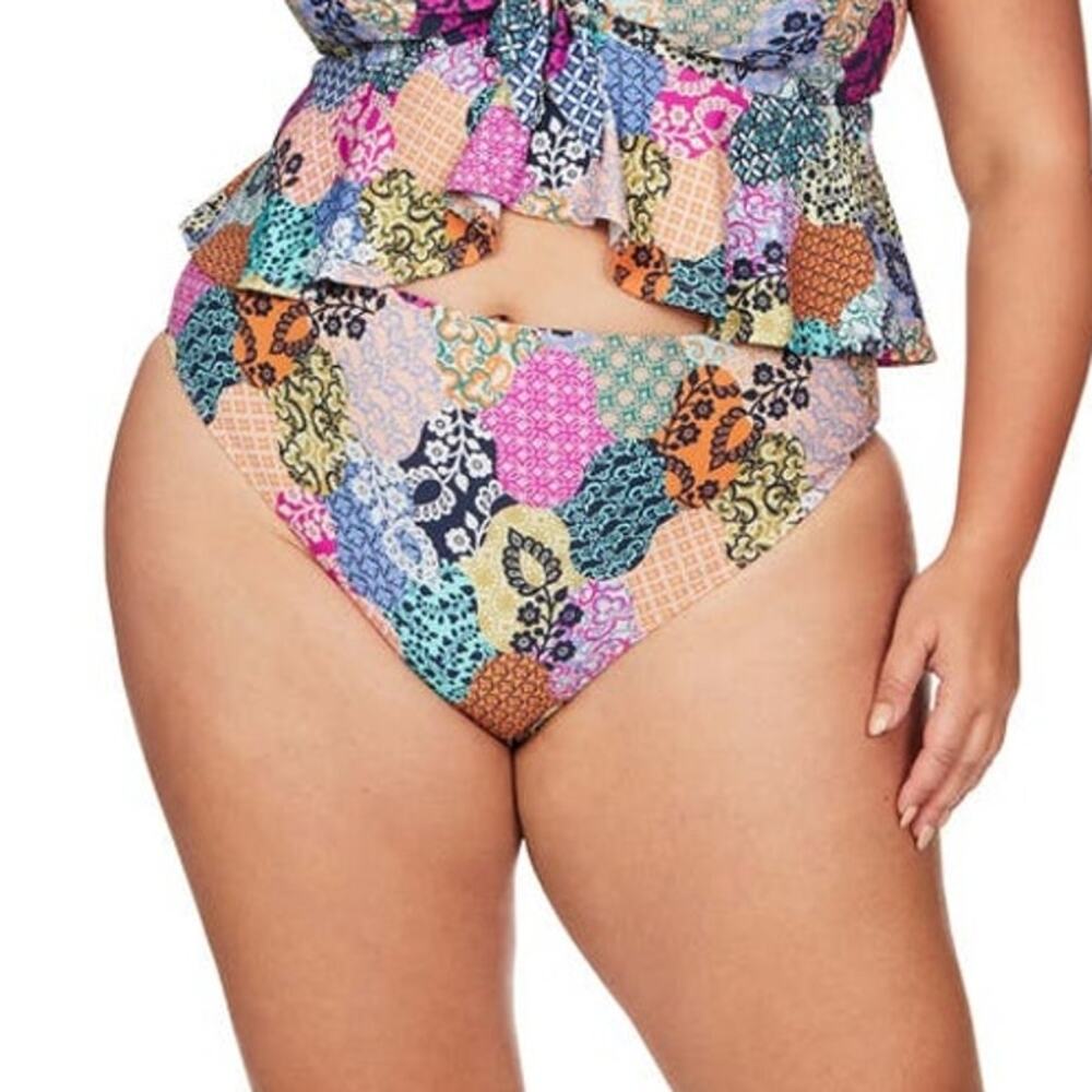 Artesands Sal Mon Bikini Bottoms in Multicolor NWT Size 16 US